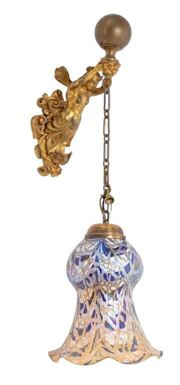 Louis XVI Style Ormolu Figural Wall Light (1 of 4)
