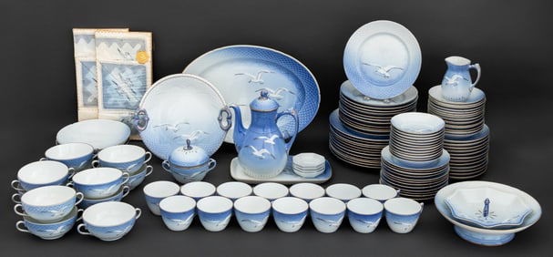 Danish Bing & Grondahl Porcelain Service, 113 Pcs.
