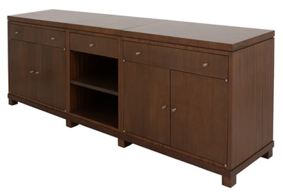 Mid-Century Modern Walnut Sideboard