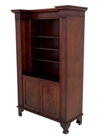 George IV Mahogany Library Bookcase