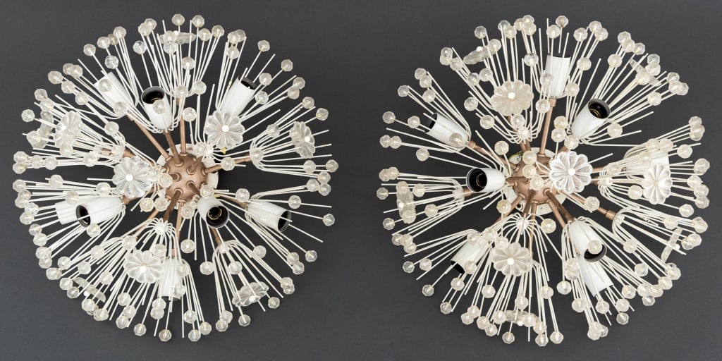 Emil Stejnar Pusteblume Chandeliers, Pair (1 of 6)