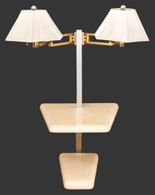 Enrique Garcel Tessellated Bone Lamp Table