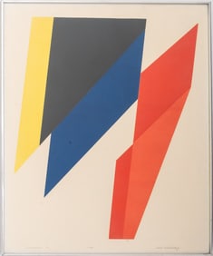 Jack Sonenberg "Dimensions VI (I)" Serigraph