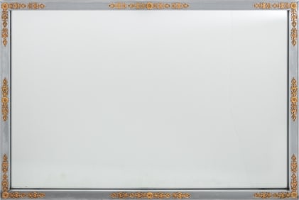 Sherle Wagner Gilt & Silver-Tone Metal Mirror