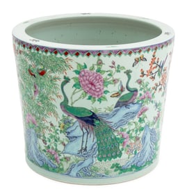 Chinese Famille Rose Porcelain Jardiniere