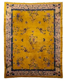 Chinese Nichols Art Deco Carpet, 11' 6" x 9' 1"