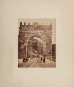 Charles Clifford "Alcanatra, Spain" Calotype