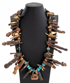 African Fetish Necklace