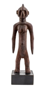 Lobi Wood Bateba Female Spirit Figure