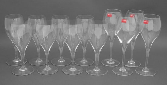 Baccarat Crystal Glasses, 12
