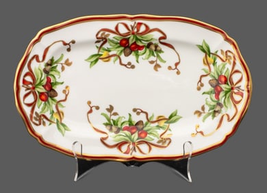 Tiffany & Co. Porcelain Holiday Tray