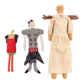 American Folk Art Dolls, 3