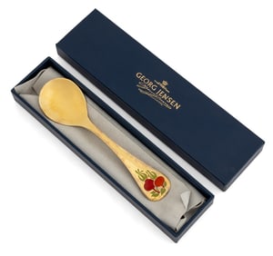 Georg Jensen Sterling Silver Gilt Spoon