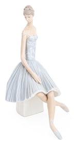 Lladro "Waiting Backstage" Porcelain Figure