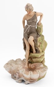Royal Dux Bohemia Venus Porcelain Sculpture