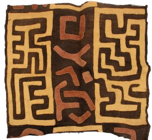 African Kuba Cloth Textile Fragment