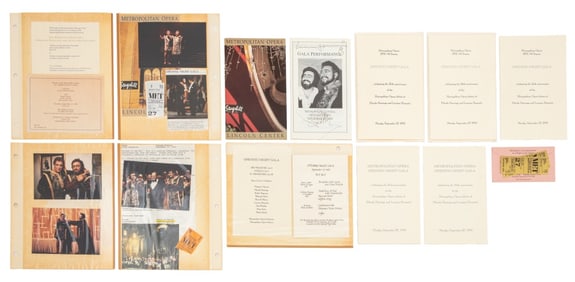 Signed Met Gala Opening Night Ephemera, 13