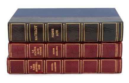 Signed, Etc. French Literature Books, 3
