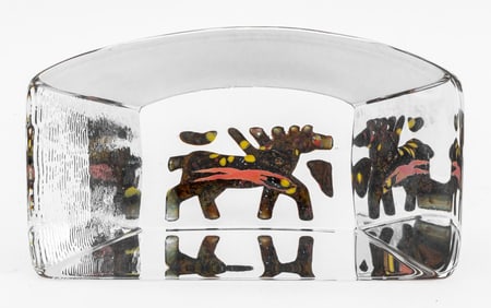 Bertil Vallien for Kosta Boda Glass Sculpture