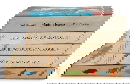 Collection of Books on Pablo Picasso, 5