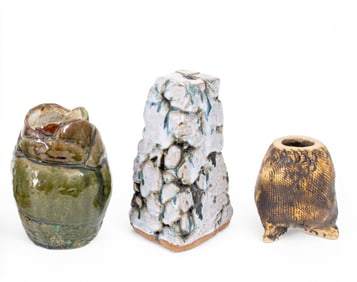 Janet Barsky Pottery Vases, 3