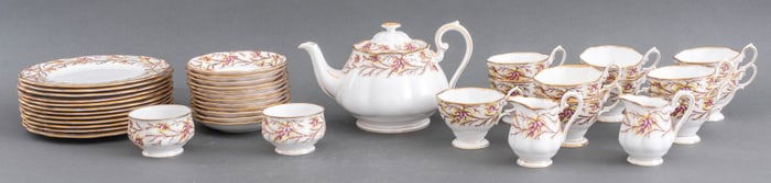 Royal Albert Bone China Tea Service, 40 Pieces