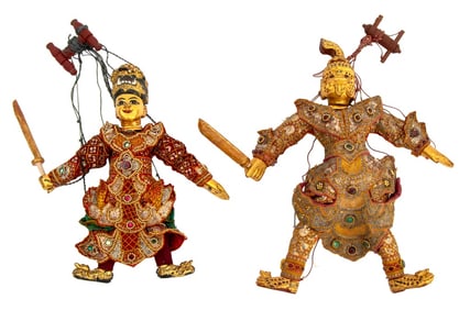 Burmese Marionette Puppets, 2