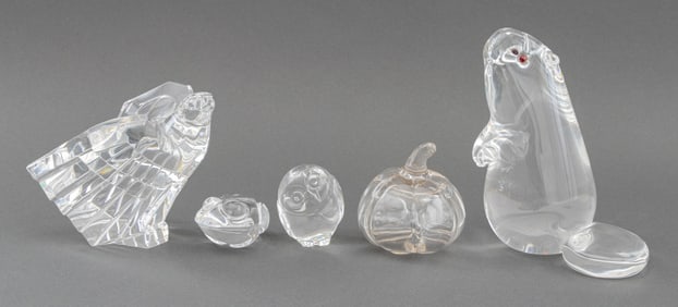 Steuben and Tiffany & Co. Glass Sculptures, 5