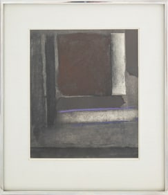 Esteban Vicente Untitled Mixed Media on Paper