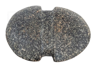 Taino Pre-Columbian Carved Stone Double-Headed Ax