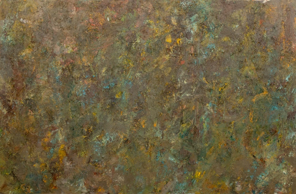 Andy Miller Abstract Composition Oil on Canvas (1 of 5)