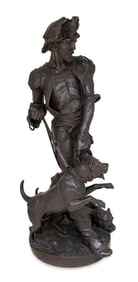 Henri Ple "Le Piqueux" Patinated Bronze