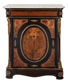 Napoleon III Boulle Revival Cabinet D'Appui