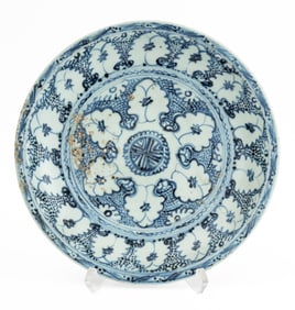 Chinese Blue and White Swatow Ware Bowl