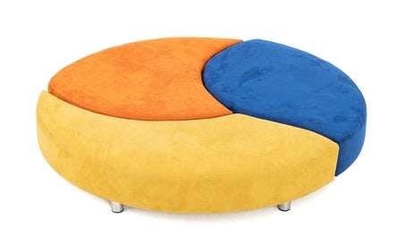 Il Loft "Modus" Modular Segmented Pouf