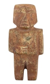 Mezcala Pre-Columbian Carved Stone Figure