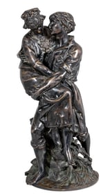 Tiffany & Co. Luca Madrassi Jeune Couple Bronze