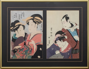 Toyokuni I, Etc. Japanese Woodblocks in Colors, 2