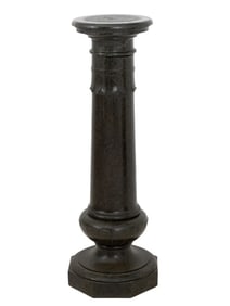 Victorian Green Serpentine Pedestal