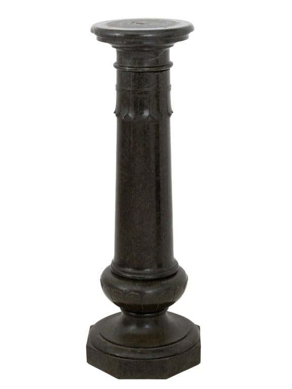 Victorian Green Serpentine Pedestal (1 of 5)