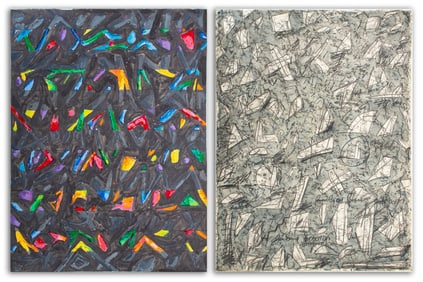 Elfi Schuselka Abstractions Mixed Media, 2