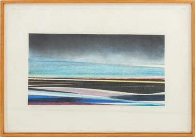 American School "Tide Pools" Mixed Media, 1976