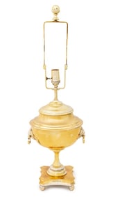 Ralph Lauren Gold-Tone "Samovar" Lamp
