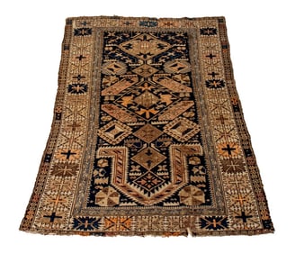 Antique Shirvan Rug, 5.75' x 3.75'