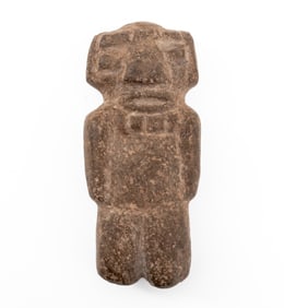 Mayan Pre-Columbian Carved Stone Figure