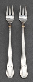 Cartier "Le Maison de Louis" Silver Forks, 2