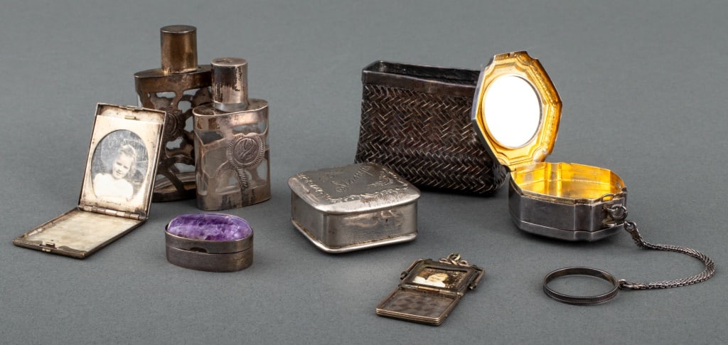 Collection of Silver and Silver-Tone Articles, 8 (1 of 14)