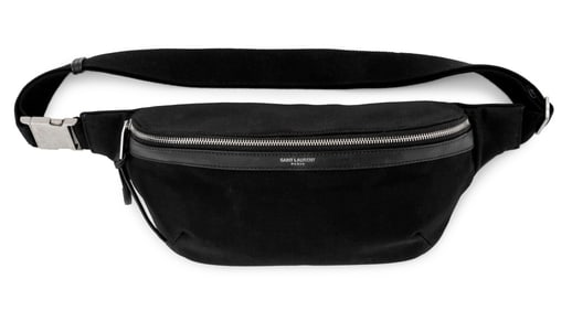 Saint Laurent Nylon Crossbody Belt Bag