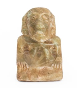 Mezcala Pre-Columbian Onyx Female Figure