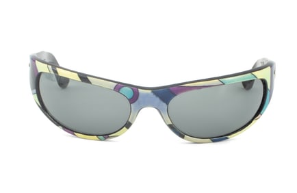 Emilio Pucci Multicolored Abstract Sunglasses